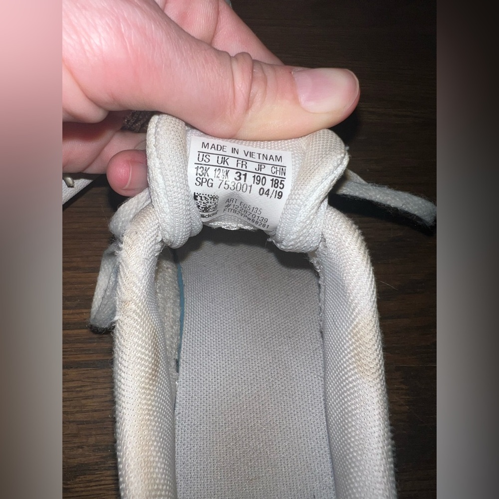 Adidas Grand Court Sneakers -‎ size 13k - Picture 4 of 6